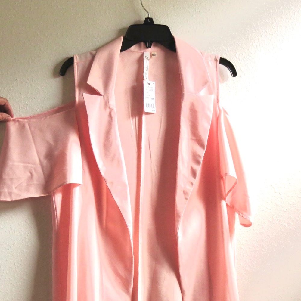 Drape Front NY Collection Jacket - Picture 4 of 4